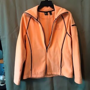 Light fleece, velour jacket